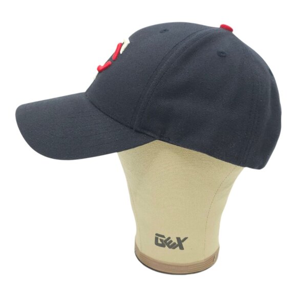 Minnesota Twins Hat Strapback Cap Embroidered Logo Baseball MLB Wool Blend Navy - Picture 7 of 14